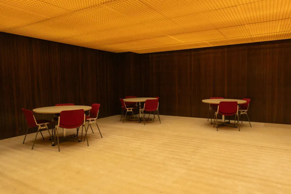 Reading room at Torre do Tombo, Portugal's national archive, in Lisbon